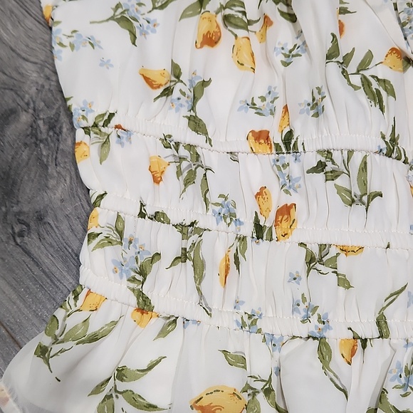 NWOT Japana Rouched Cropped Top - Picture 6 of 8